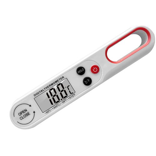 Capteur de température numérique pour la cuisson des aliments,thermocouple,sonde pour barbecue de cuisine,eau,lait,huile,liquide,four - Type White #B