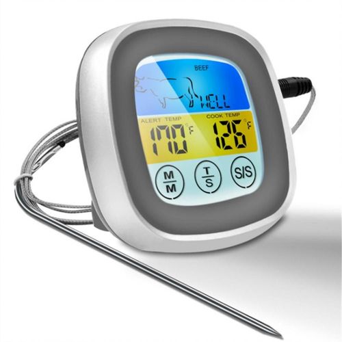 Sonde de température pour four de cuisine,alarme numérique,LCD,cuisson des aliments - Type B