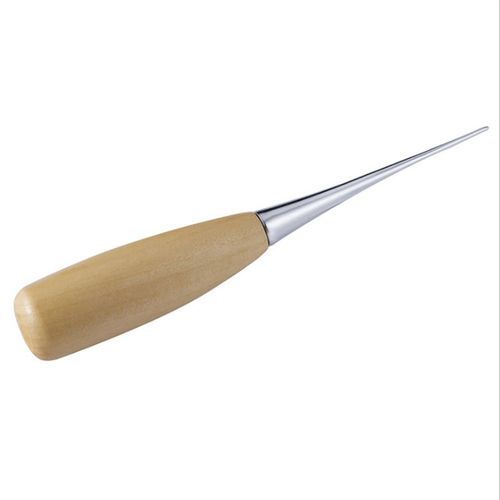 Jolie Çon De Couture Pour Cuir,Outils D'artisanat Du Cuir,Poinçon De Couture,Accessoires De Couture,Maroquinerie,Outils De Réparation De Chaussures,Travail Manuel,1 Ensemble - Type Gris Clair