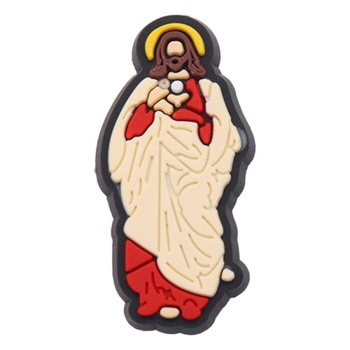 Décoration De Chaussure En Pvc Jésus Sauve Fabriqué À L'image De Dieu,La Vie Est Bonne,Le Christianisme,Les Breloques De Construction,Les Bracelets Adaptés,Cadeau De Noël,1-20 Pièces - Type Coloré