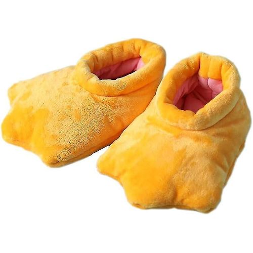 Pantoufles Pieds De Canard, Halloween Femmes Canard Pantoufles D¿Hiver, Cosplay Monster Patte En Peluche Pantoufles Taille Unique