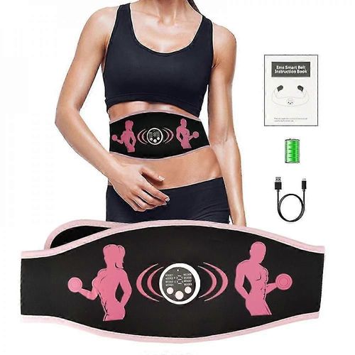 Entraîneur Abdominal Vibration Minceur Ceinture Ems Stimulateur Musculaire Ceintures De Tonification Abdomen Bras Jambe Taille Entraînement Maison Fitness Equim Ykt