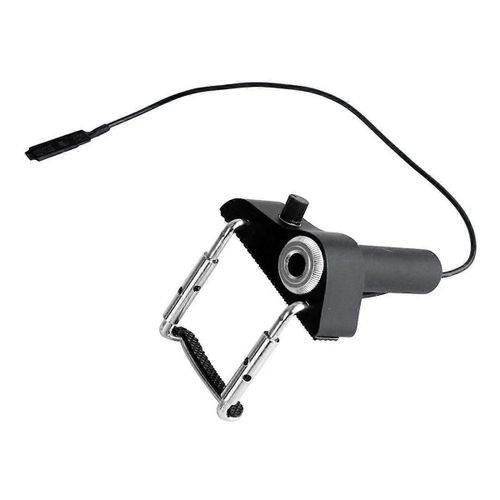 Micro De Violon Portable Piezo Violin Pickup Cv-19 Avec Support Jack Externe Pour Ukulélé