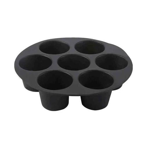 Moule À Gâteau En Silicone Pour Friteuse À Air,Plat À Frire,Poêle À Pâtisserie T1,Accessoires De Pot,Fournitures De Cuisine Bricolage,Outil Simple - Type Black