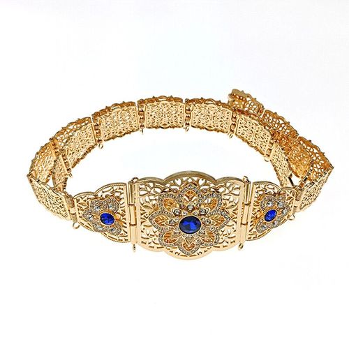 Ceinture Caftan Marocaine Chic,Or,Pierre Rouge Verte,Robe De Mariée Algérie,Abaya,Bijoux De Taille Arabe