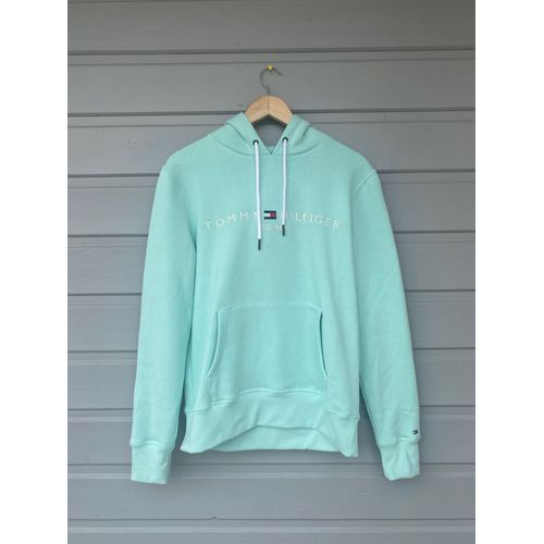 Sweat Tommy Hilfiger Homme Couleur Vert D'eau