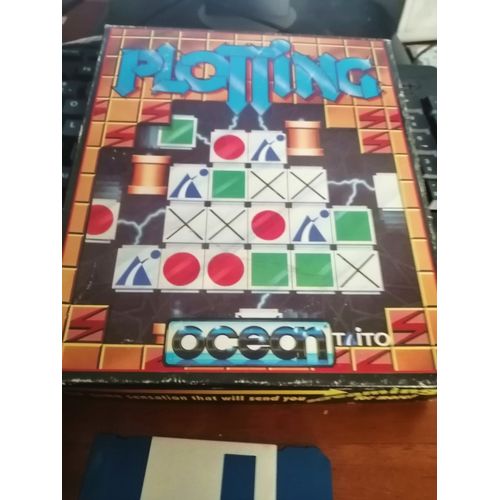 Jeu Plottiing Atari St Rare