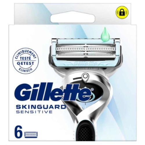 Lames Gillette Skinguard Sensitive X6 