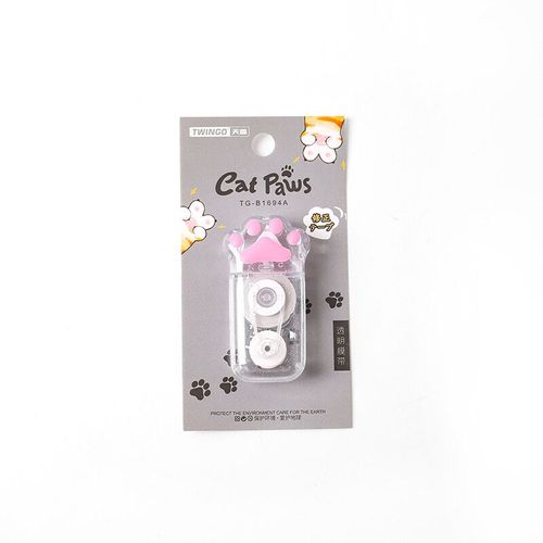 Stylo À Griffe De Chat Blanc Mignon,Fournitures Scolaires Et De Bureau,Papeterie,Ration,Ruban Adhésif,5mm * 6m - Type C