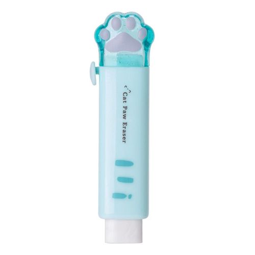 Gommes À Effacer Patte De Chat 1 Pièce,Gomme De Papeterie Kawaii Pour Enfants,Matériel Scolaire,Fournitures Scolaires En Caoutchouc Mignon #A