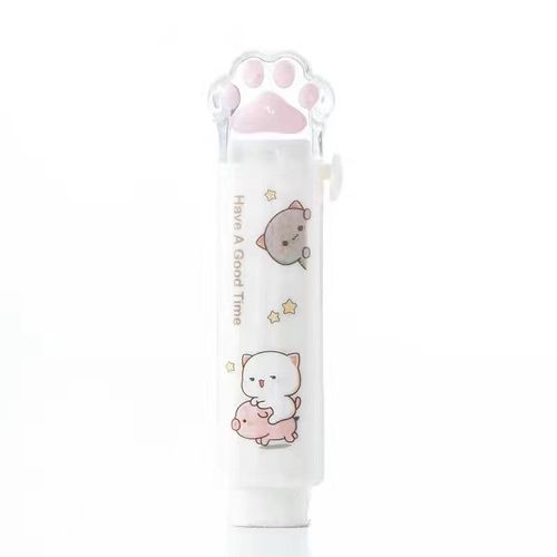 Gommes En Caoutchouc Portables Pour Enfants,Design Push-Pull Kawaii,Conception De Patte De Chat,Gommes Mignonnes,Fournitures Scolaires Et De Bureau,Cadeau,Prix D'acquisition De Papet - Type White B