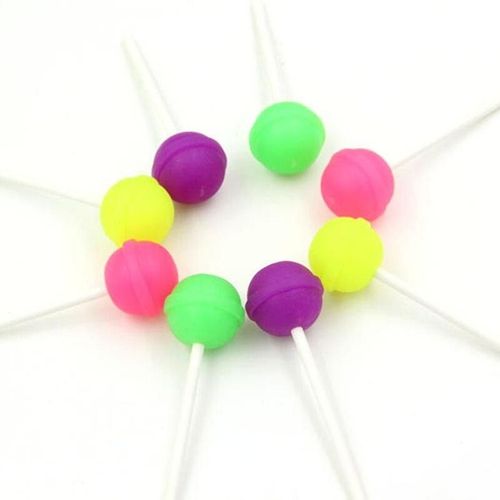 6 Gommes À Caoutchouc Adorables En Forme De Sucette,Jolis Bonbons Kawaii,Fournitures De Papeterie Scolaires,Pour Enfants