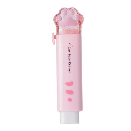 Gommes De Couleur Bonbon 1 Pièce,Gomme En Caoutchouc En Forme De Patte De Chat Mignon Kawaii Pour Enfants #F
