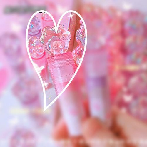 Gommes En Caoutchouc Patte De Chat Pour Enfants,Conception De Rouge À Lèvres Kawaii,Outil De Ration Étudiante,Fournitures Scolaires Et De Bureau,Cadeau Créatif,Papeterie,1 Pièce - Type Pink