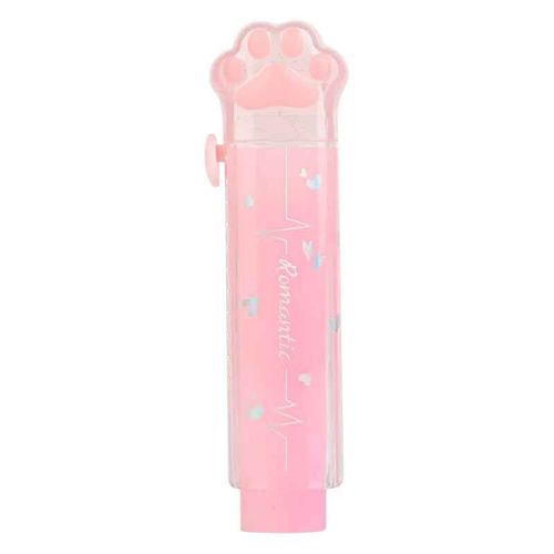 Gomme En Caoutchouc Kawaii Push Rib Design,Patte De Chat Mignonne,Outil De Ration D'étudiant,Cadeau Pour Enfants,Papeterie Coréenne,Fournitures Scolaires Et De Bureau - Type Jelly Pink