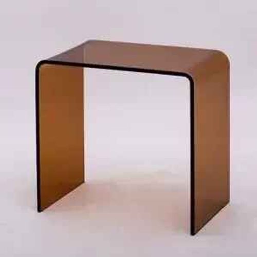 Petite Chaise Nordique En Acrylique Transparent,Tabouret Proxy,Mini Table D'appoint,Maquillage,Salon Moderne,Meubles De Maison - Type S-Ambe