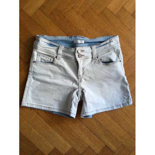 Short En Jean Délavé Promod Taille 40