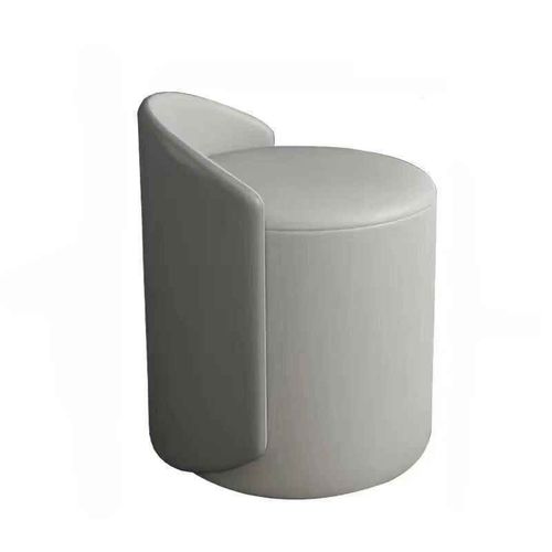 Bancs Et Repose-Pieds Rotatifs Minimalistes,Design Moderne,Restaurant,Maquillage De Luxe,Résistant À L'usure,Agneau Court Doux,Meubles En Peluche - Type A2