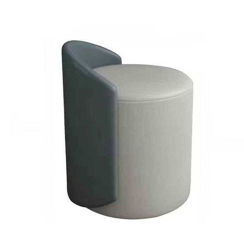 Bancs Et Repose-Pieds Rotatifs Minimalistes,Design Moderne,Restaurant,Maquillage De Luxe,Résistant À L'usure,Agneau Court Doux,Meubles En Peluche - Type A5
