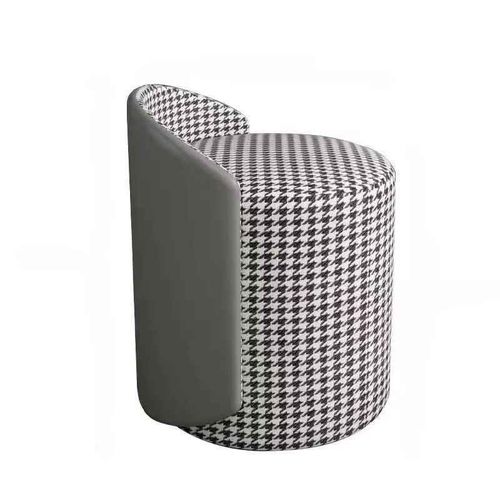 Bancs Et Repose-Pieds Rotatifs Minimalistes,Design Moderne,Restaurant,Maquillage De Luxe,Résistant À L'usure,Agneau Court Doux,Meubles En Peluche - Type A6