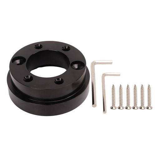 Adaptateur De Volant De Jeu En Aluminium Pour Logitech,70mm,Sim Racing,G29,G920,13 "",14"" - Type Black