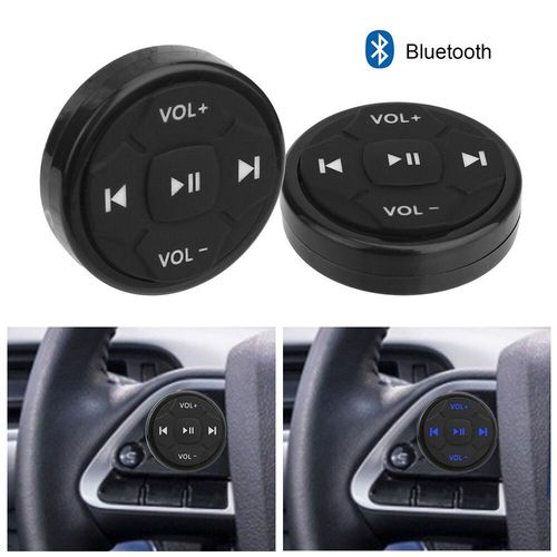 Bouton De Volant Universel Pour Voiture,Télécommande Sans Fil,Autoradio,Lecteur Dvd,Gps,Rétroéclairage Lcd Multifonction - Type Bluetooth Controller
