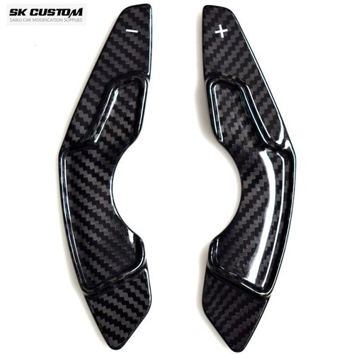 Manettes De Vitesse À Palette En Fibre De Carbone Pour Lexus,Changement De Volant Rc 200t Nx 300 Is 250 300,Remise En État Intérieure De Voiture - Type Carbon Fiber Black