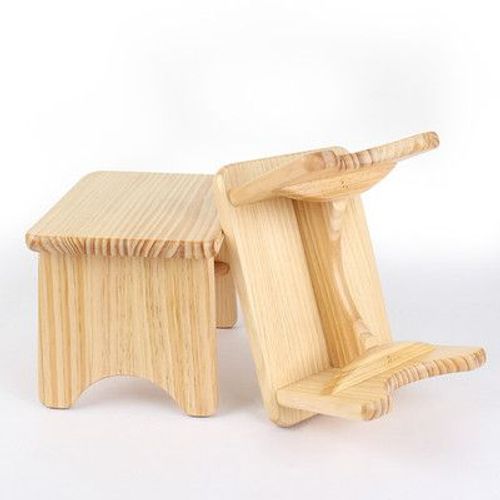 Tabouret De Chaise Minimaliste En Bois Massif,Tabouret Squatty Moderne,Petit Tabouret Chinois Classique, - Type 28cm 18cm 20cm