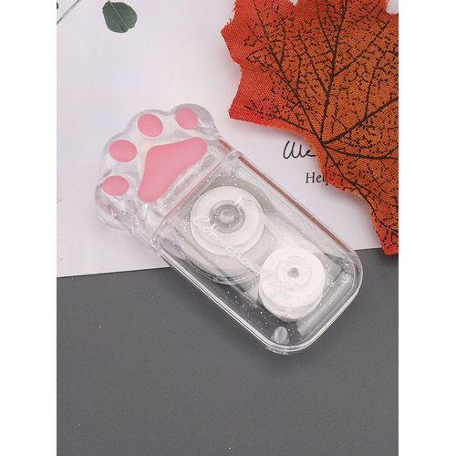 Bande Correctrice Patte De Chat,1 Pièce,Fournitures Scolaires Compactes Et Portables,Correction De La Mauvaise Acquisition - Type White