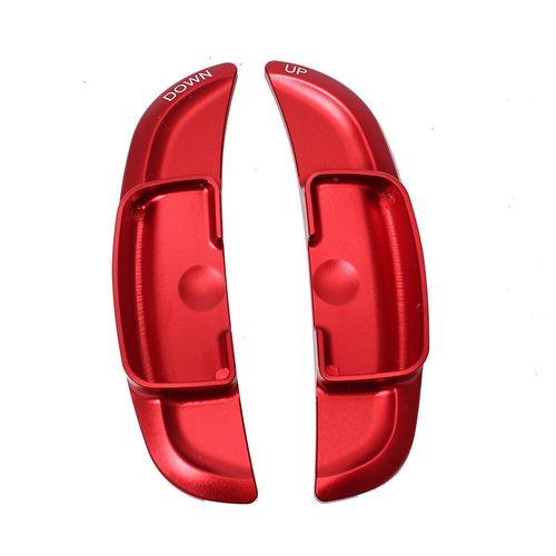 Palette De Changement De Vitesse Pour Mercedes Benz,Manettes D'extension De Changement De Vitesse Dsg,Volant De Voiture,A,B,E,M,Classe W204,W212,Glk,Cla,Gla - Type Rouge #B