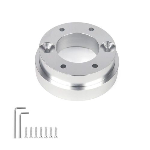 Plaque D'adaptation De Volant De Course Pcd,Modification De Jeu De Voiture Pour Logitech G29,G920,G923,13 "",14"",70mm - Type Silver