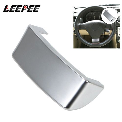 Garniture De Volant De Voiture,Couvercle À Paillettes,Emblème Chromé,Pour Vw Golf Mk5 Plus 5 Gti Passat Gods 255.Eos Jetta #A