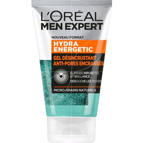 L'oréal Paris - L'oréal Men Expert Hydra Energetic Gel Désincrustant - 100ml Anti-Pores Encrassés Visage Homme 