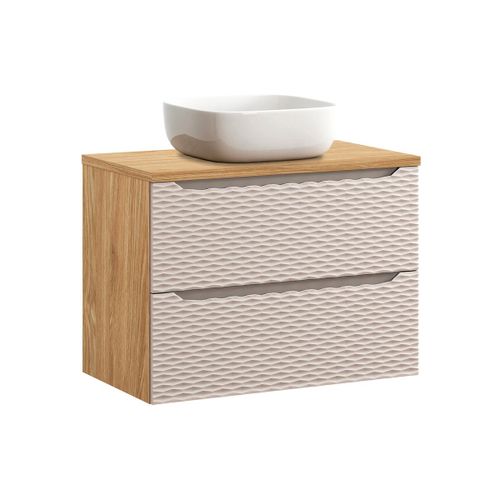 Meuble Vasque Stratifiés Beige