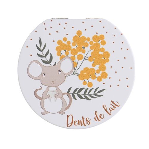 Boite À Dents De Lait Décoré En Bois