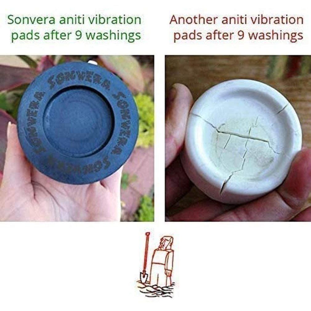 Pieds de Machine  laver, antichoc, rduction du bruit, anti... - 4