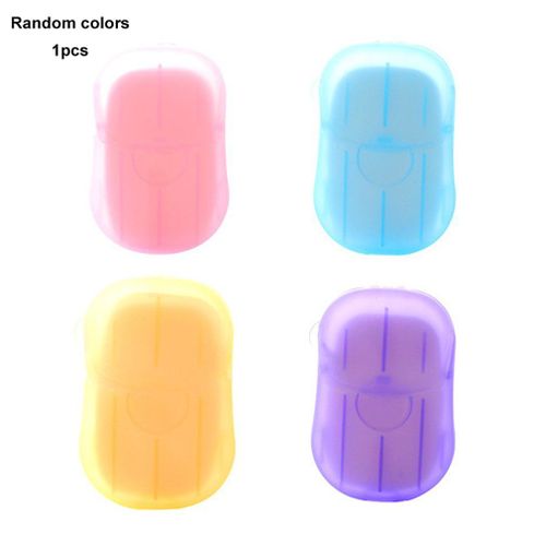 Petits Comprimés De Savon Jetables De Voyage D'hôtel, En Boîte De Papier Toilette, Pour Les Mains, Portable, Mini Papier De Nettoyage Parfumé 