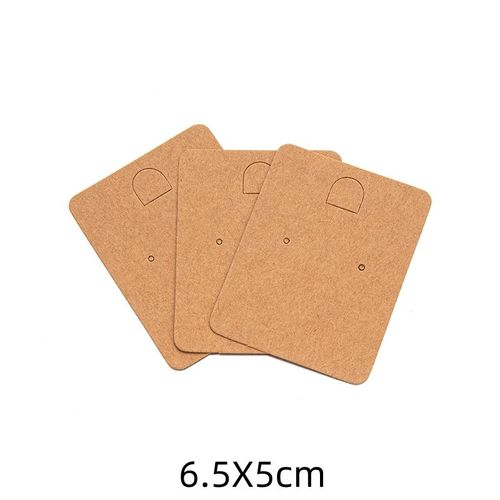 Cartes D'exposition De Boucles D'oreilles En Carton,Porte-Bijoux De Bricolage,Évaluation De Connaissance,Fourniture De Matériel D'emballage Pour Petites Entreprises,50 Pièces