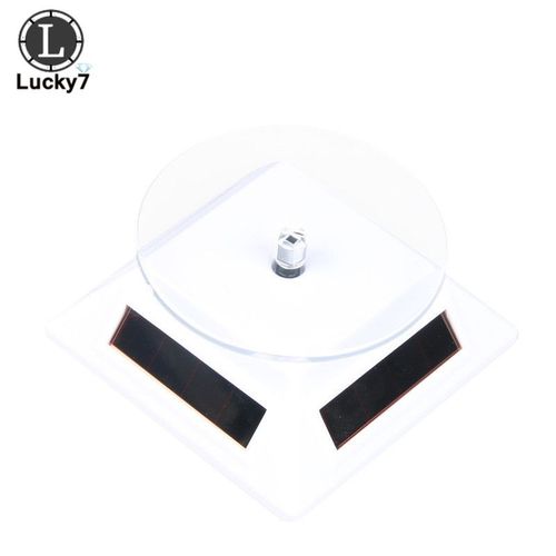 Vitrine Solaire Colorée Rotative Pour Bijoux,Montre,Bague,Support De Téléphone,4 Couleurs,360