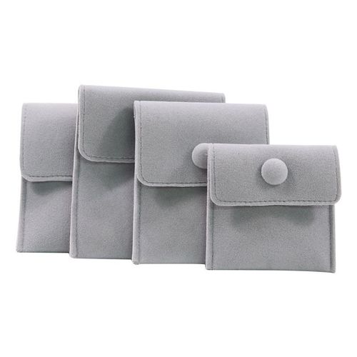 Pochette Pour Bijoux,Sac D'emballage En Velours Doux,Cadeau,Bracelet,Collier,Boucles D'oreilles,