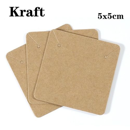 Pochette Adhésive Pour Collier,50 Pièces,Pour Bricolage,Fabrication De Bijoux,Carte D'emballage,Poche De Chaîne Auto-Adhésive 4.2x3.7 Et