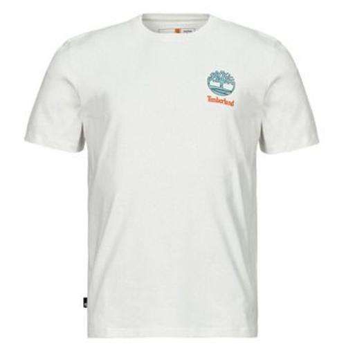 T-Shirt Timberland Back Graphic Short Sleeve Tee Blanc