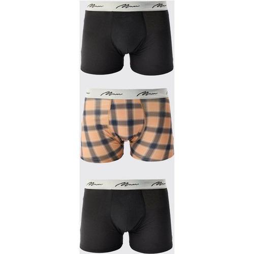 Lot De 3 Boxers À Imprimé Léopard - Man Homme - Multicolore - Xl, Multicolore