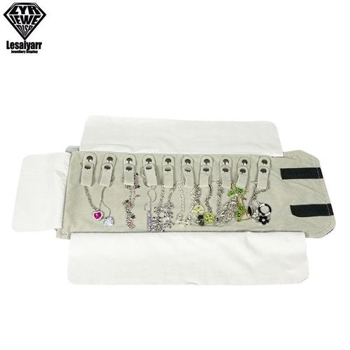 Étui De Voyage Portable En Velours Pour Bijoux,Porte-Bijoux,Sac À Roulettes,Collier,Jobracelet,Présentoir