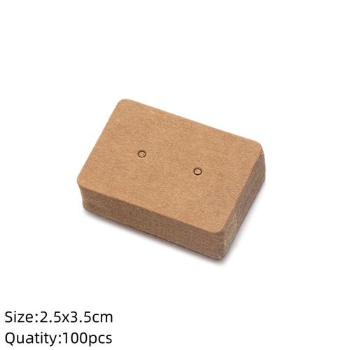 Cartes De Boucles D'oreilles En Carton,Support Attro Pour Bijoux,Présentoir De Bijouterie,Évaluation,Emballage,Petite Entreprise,Savoir,100x2.5 Cm,3.5 Pièces