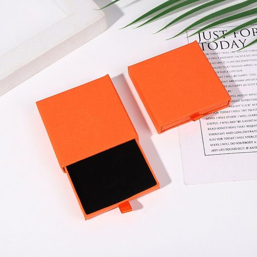 Optics-Boîte D'emballage De Bijoux En Papier Kraft,Mallette De Rangement Pour Matiques,Colliers,Bracelets,Boucles D'oreilles,Cadeau,