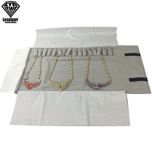Jojewelry-Sac De Rangement En Velours De Luxe,Pour Pendentifs,Colliers,Montres,Bracelets,Présentoirs,Étui De Voyage Portable