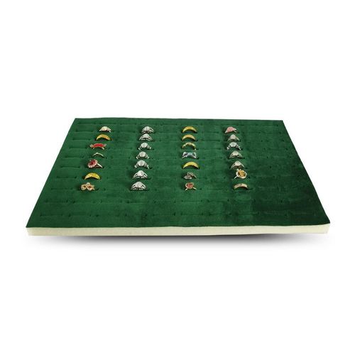 Présentoir De Bagues À Cent Positons,Polymère,Accessoires De Rangement De Bagues,Doublure Intérieure De Bijoux,Tampon D'insertion De Boîte,Bricolage,Éponge Polymère,33.5x22.5x1cm