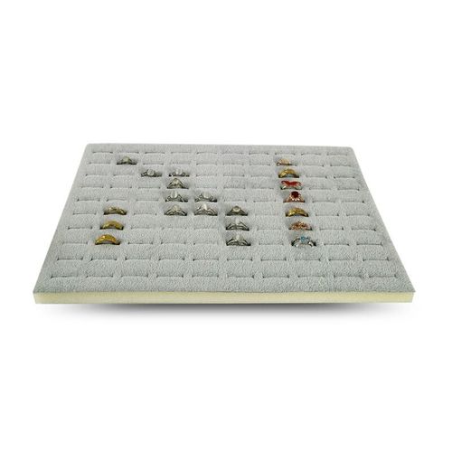 Présentoir De Bagues À Cent Positons,Polymère,Accessoires De Rangement De Bagues,Doublure Intérieure De Bijoux,Tampon D'insertion De Boîte,Bricolage,Éponge Polymère,33.5x22.5x1cm