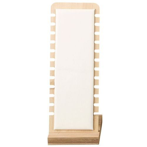 Présentoir À Bijoux En Bois De Bambou Massif,Porte-Collier,Pendentif Long,Pour Colliers De La Raq,